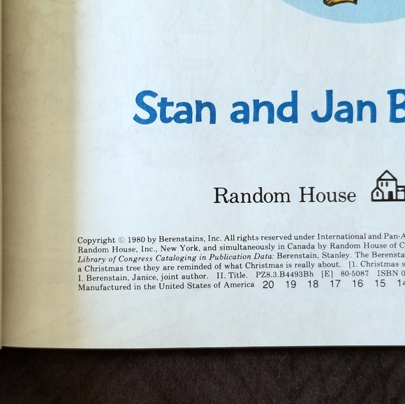 Vintage 80's Berenstain book - Picture 2 of 5